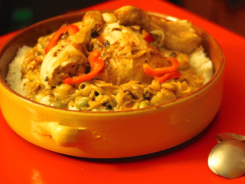 Poulet yassa Gambia